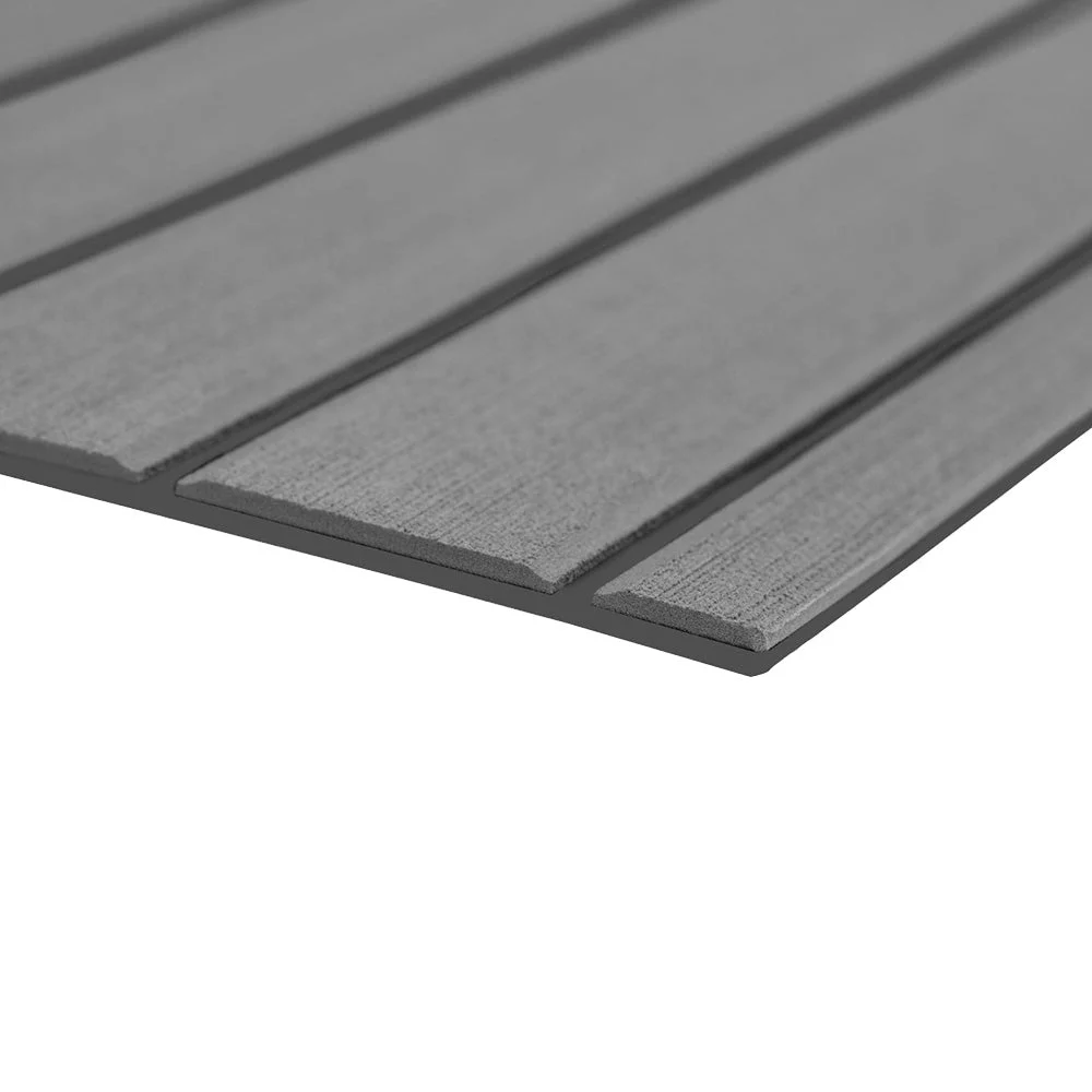 SeaDek 40" x 80" 6mm Teak Full Sheet - Brushed Texture - Storm Grey/Dark Grey (1016mm x 2032mm x 6mm) – Marine Boat Replacement Part