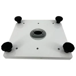 Seaview Removable Base F/Pedestal Mounts W/10x10 Base Plate - White