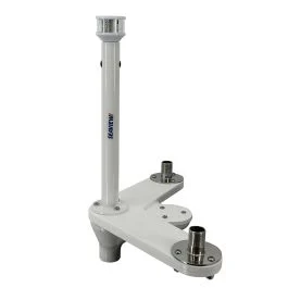 Seaview Triple Mount Adapter W/C5 Certified Led Light 12" Post & Threaded 1"-14 Thread Bases F/Gps Units