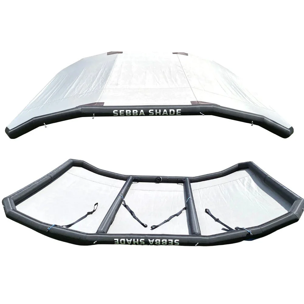 Sebba Shade 8 x 12 ft. White Sun Shade f/Boats 26'+ – Marine Boat Replacement Part