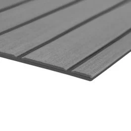 Seadek 40" X 80" 6mm Teak Full Sheet - Brushed Texture - Storm Grey/Dark Grey (1016mm X 2032mm X 6mm)