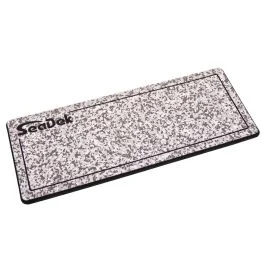 Seadek 16" X 39" 20mm Dual Density Large Helm Pad W/Seadek Logo - Brushed Texture - Snow Camo/Black (406.4mm X 990.6mm X 20mm)