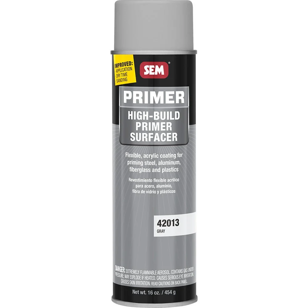 Sem High-Build Primer Surfacer - 20oz Aerosol Can - Grey – Marine Boat Replacement Part