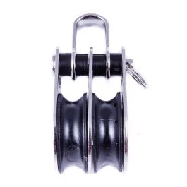 Seasure 25mm Double Block W/Shackle