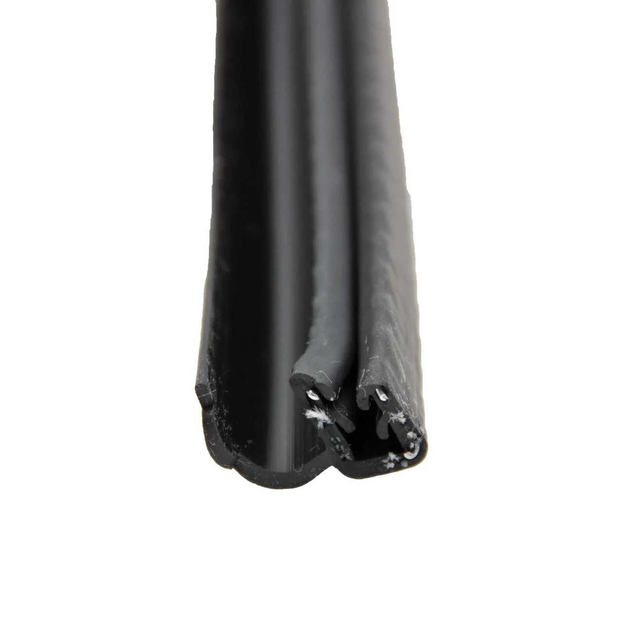 AP Products 018-1894 "J" Bulb Seal with Slide-On Clip - 1" x 3/4" x 28', Black - 018-1894