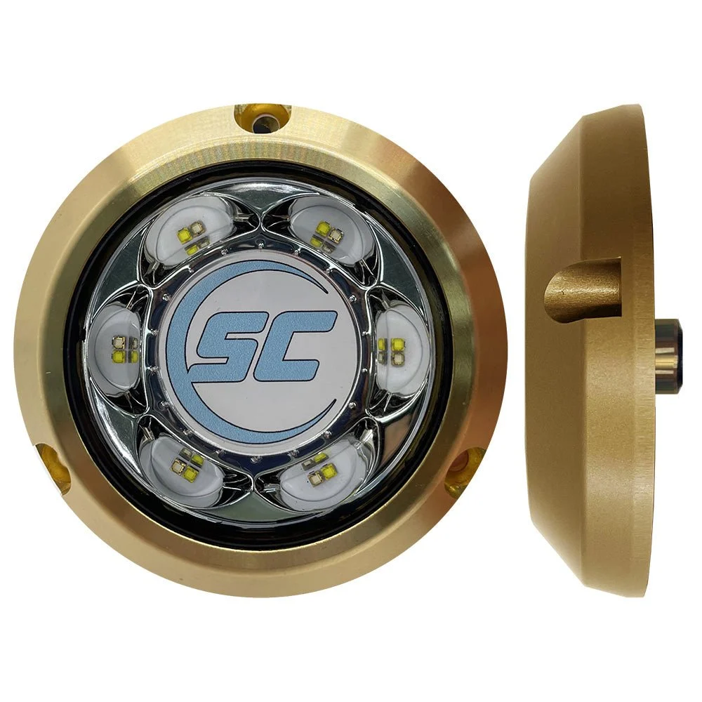 Shadow-Caster LED Lighting Shadow-Caster SC3 Series Bimini Blue Bronze Surface Mount Underwater Light – Marine Electrical Replacement Part