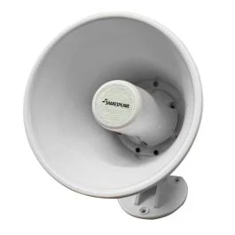 Shakespeare 15w 4-Ohm 5" Loud Hailer Speaker W/Bracket & Talkback - White