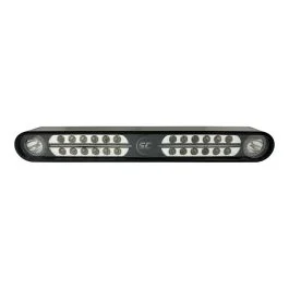 Shadow-Caster Eagle Ray Led Light Bar - Black Housing & Dual Optics