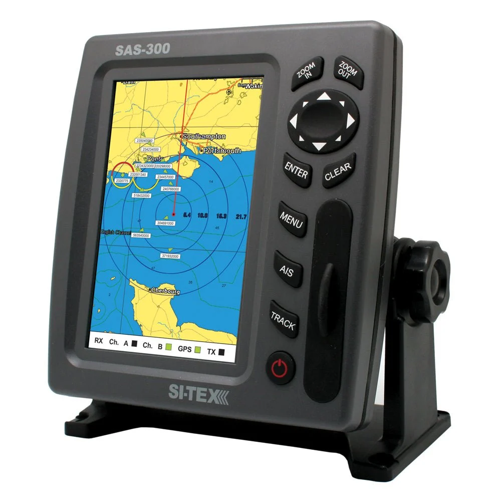 Si-Tex SAS-300 AIS Class B Transceiver - Display Only f/Use w/Existing AIS – Marine Boat Replacement Part