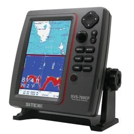 Si-Tex Gps Dual Frequency 600w Sonar System - 7" Color Lcd W/Internal & External Gps Antenna & C-Map 4d Card