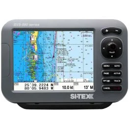 Si-Tex Gps Chart-Dual Frequency 600w Sonar System - 8" Color Lcd W/Internal Gps Antenna & C-Map 4d Card