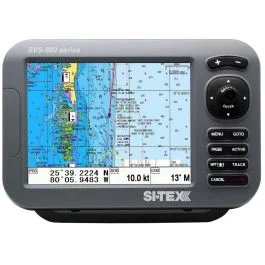 Si-Tex Gps Chart-Dual Frequency 600w Sonar System - 8" Color Lcd W/Internal & External Gps Antenna & C-Map 4d Card