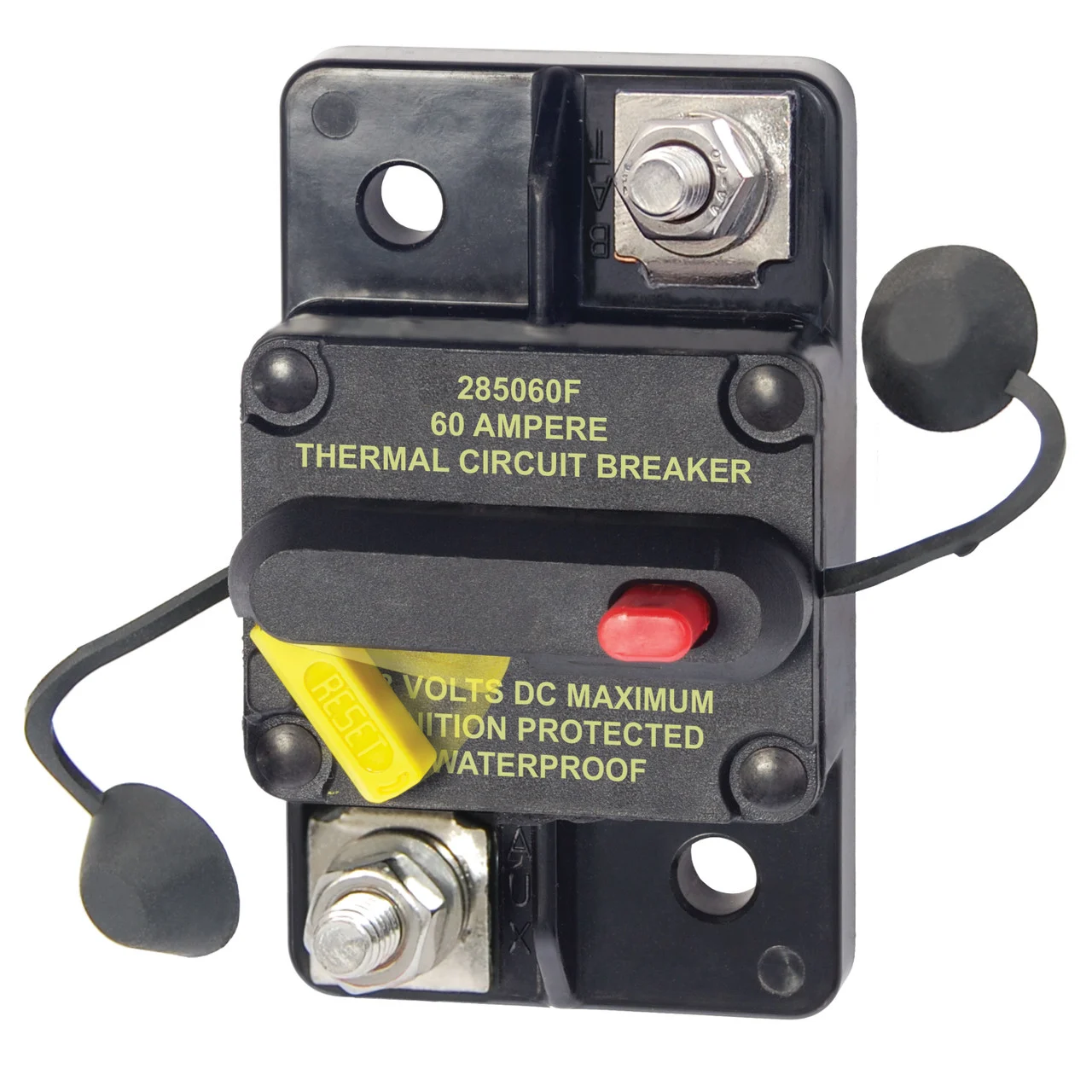 Blue Sea Systems 7184-BSS 285-Series Circuit Breaker - Surface Mount / 60A - 7184-BSS
