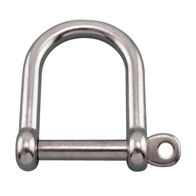 Suncor Wide D Shackle w/Screw Pin 1/4" 750# Load