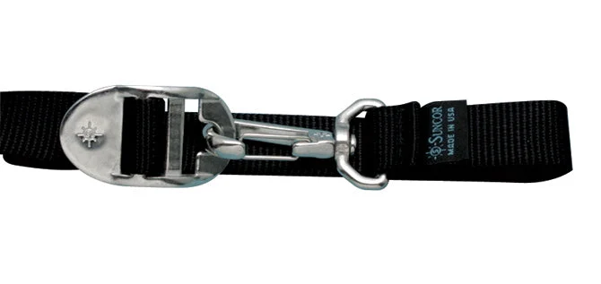 Suncor Strap Kit w/Star Adjuster & Swivel Clip 1" 130# Load