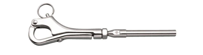 Suncor Pelican Hook & Hand Swage Stud 1/8"