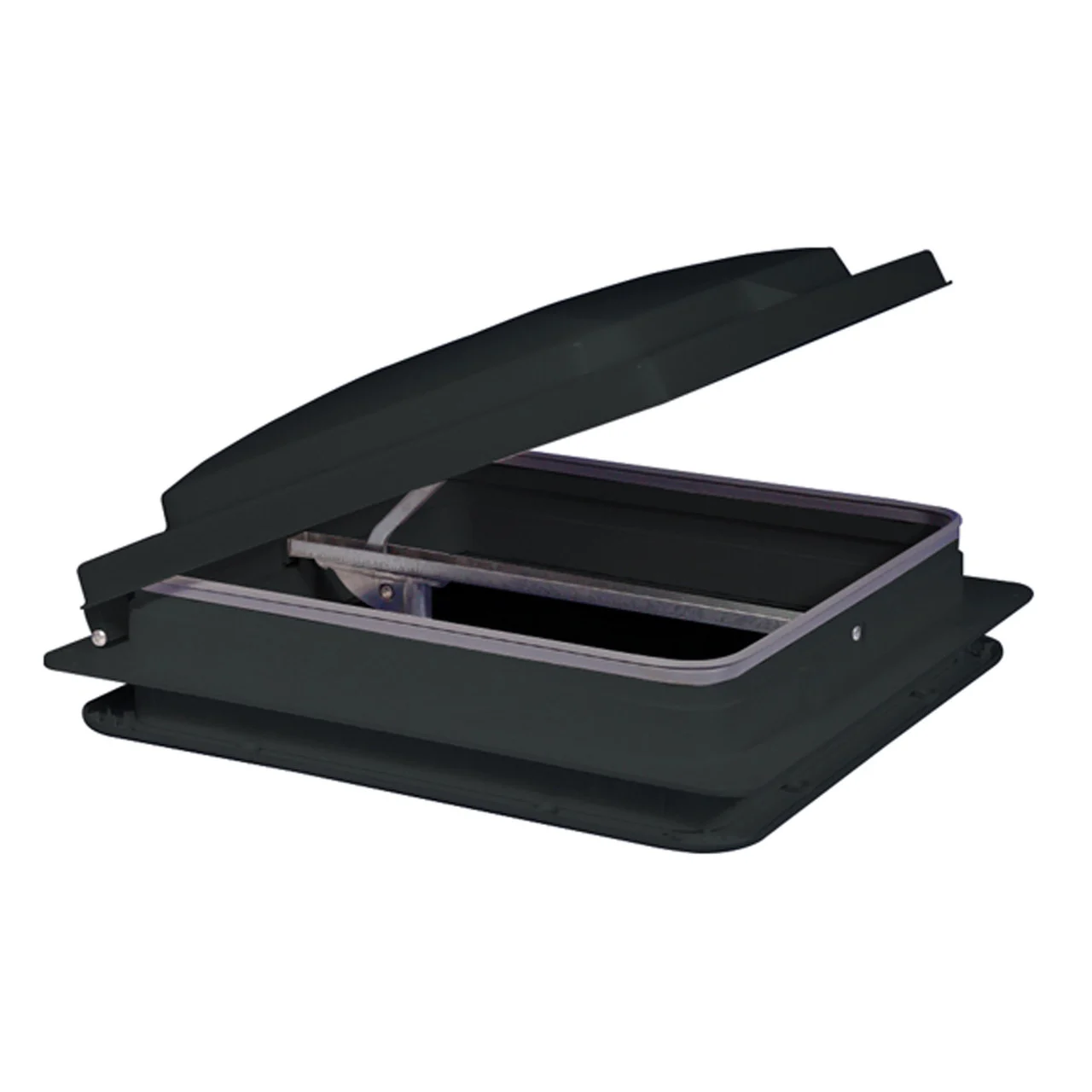 Heng's V074101-C4G1 Jensen Roof Vent - 14" x 14", Smoke - V074101-C4G1