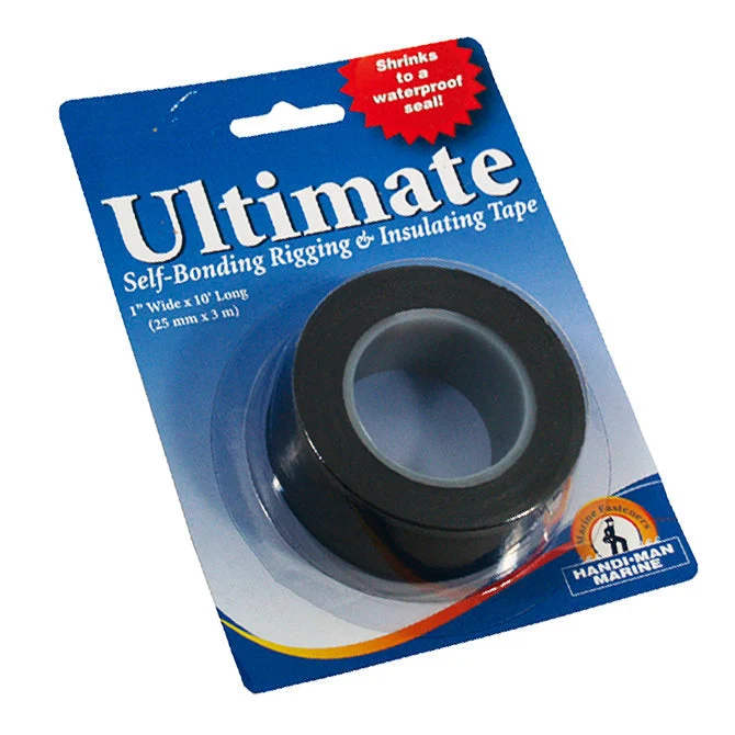 Handi-Man Marine Ultimate Proof Sealing Tape, Black 1"x 10'