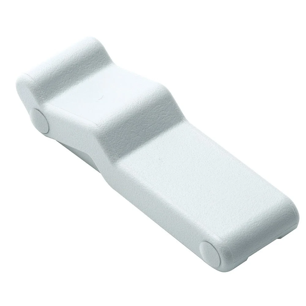 Southco Concealed Soft Draw Latch w/Keeper - White Rubber – Marine Boat Replacement Part