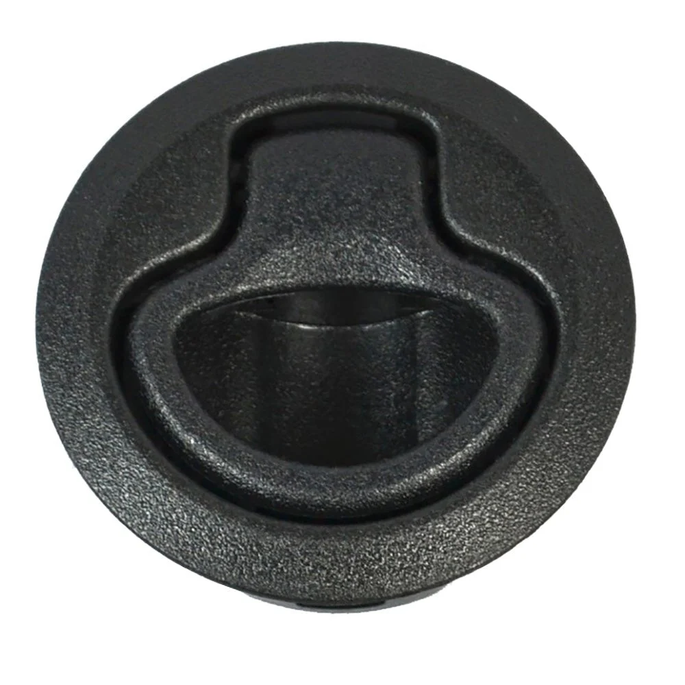 Southco Flush Pull Latch - Pull To Open - Non-Locking Black Plastic – Marine Boat Replacement Part