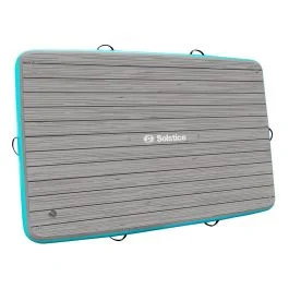 Solstice Watersports 8' X 5' Luxe Dock W/Traction Pad & Ladder