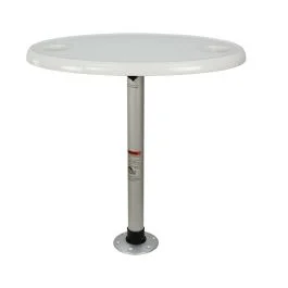 Springfield Thread-Lock Electrified Oval Table Package W/Led Lights & Usb Ports