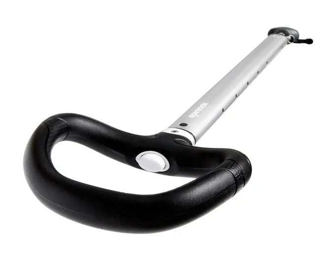 Spinlock Tiller Extension ASYM 900 Silver