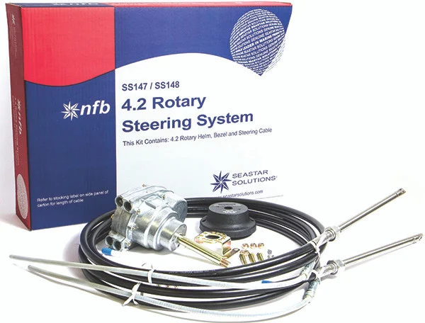 Sea Star Solutions - Dual No-feedback Steering - Sierra Marine Engine Parts (ss14813) - SS14813