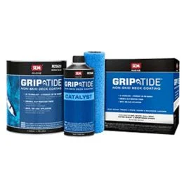 Sem Griptide Non-Skid Deck Coating Kit - Midnight Black