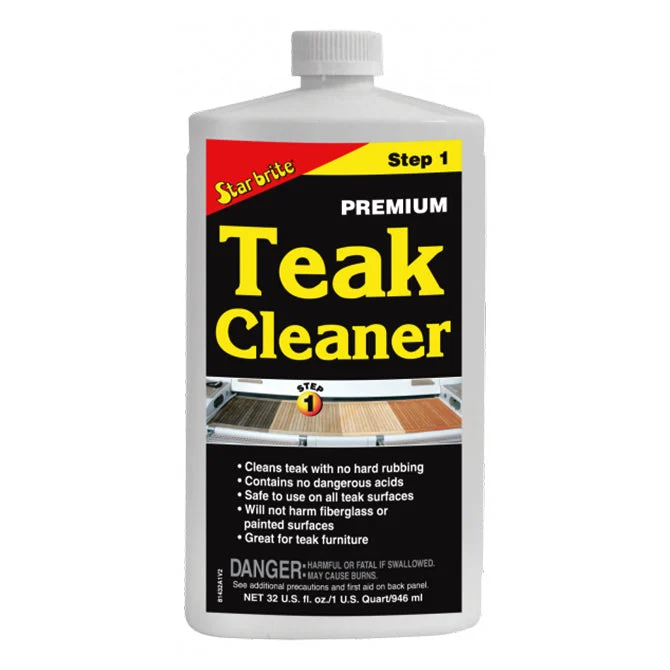 Star brite Premium Teak Cleaner-Step 1, 32oz.