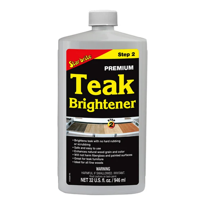 Star brite Premium Teak Brightener-Step 2, 32oz. 81532