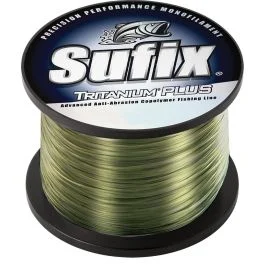 Sufix Tritanum Plus - 12lb - Dark Green - 1200 Yds