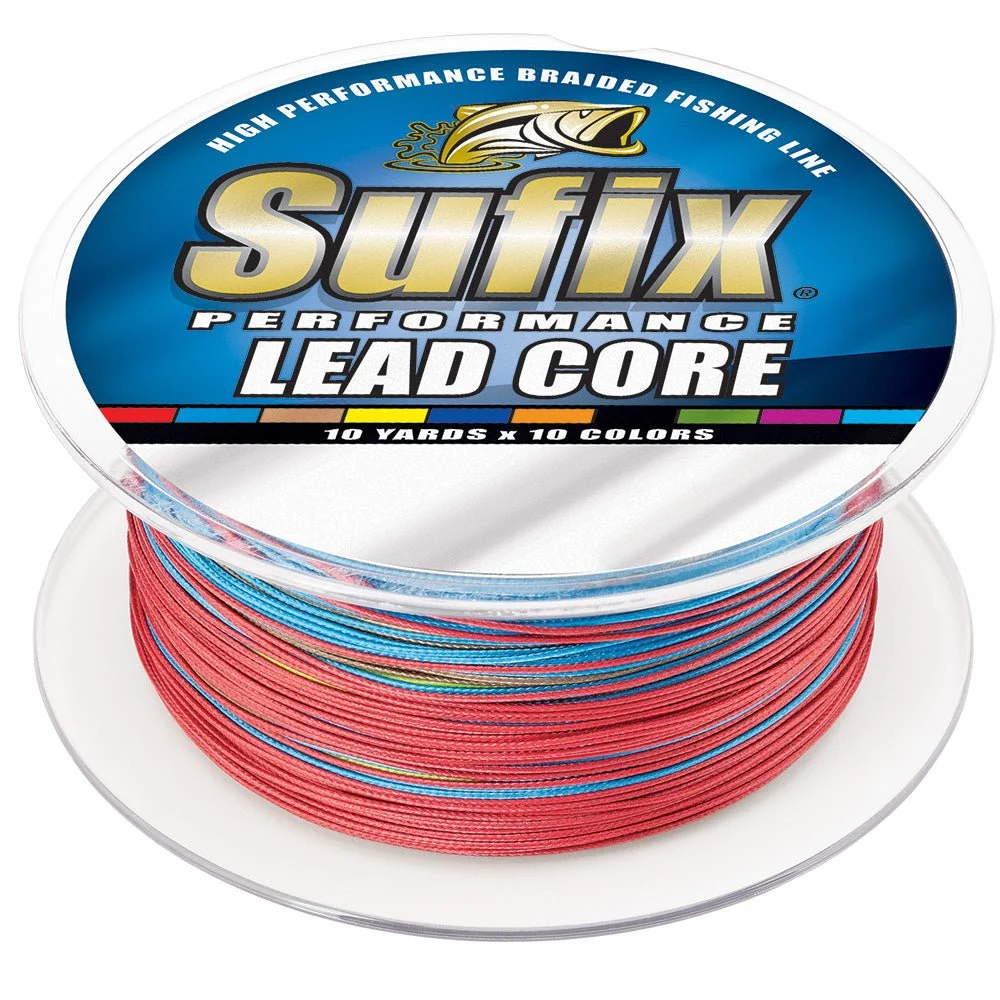 Sufix Performance Lead Core - 27lb - 10-Color Metered - 200 yds – Marine Boat Replacement Part