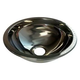 Scandvik Ss Basin Sink - 11.5" X 5" - Mirror Finish