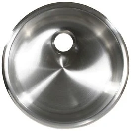Scandvik Ss Cylindrical Sink - (11-5/8" X 5") - Brushed Finish