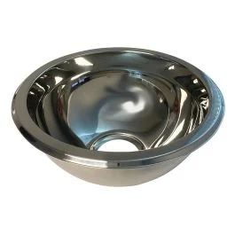 Scandvik Ss Sink Basin - 9" X 4" - Mirror Finish