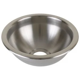 Scandvik Ss Sink Basin - 9" X 4" - Brushed Finish