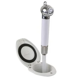 Scandvik Recessed Shower W/6' White Hose - Push-Button