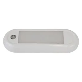 Scandvik 7" Oval Dome Light W/Switch & Dimming - 12/24v