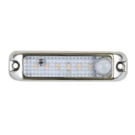 Scandvik 4" Locker Light W/Motion Sensor - 10-30v - Ss