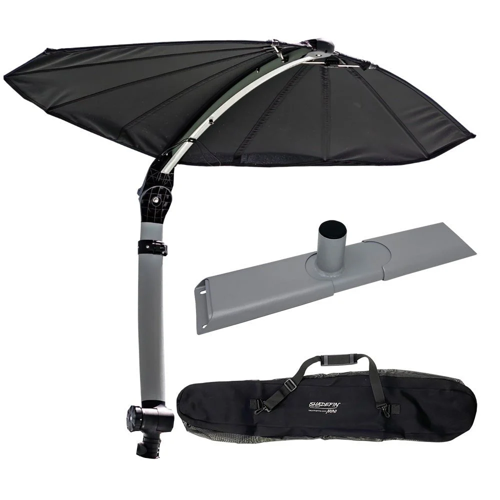 TACO Marine TACO ShadeFin Mini w/Black Fabric - Bag & Kayak Mount Kit