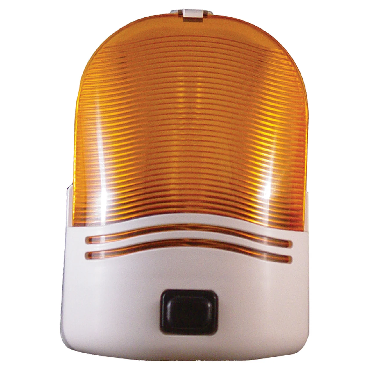 Fasteners Unlimited 007-30SAP Omega Porch Light with Amber Lens - 007-30SAP