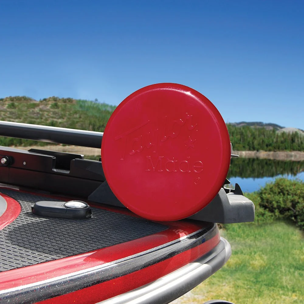 Taylor Made Trolling Motor Propeller Cover- 3-Blade Cover - 10"- Red – Marine Boat Replacement Part