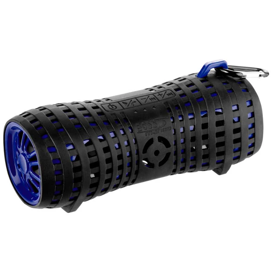 Boss BOLTBLK Portable Bluetooth Speaker - Black, Pair - BOLTBLK
