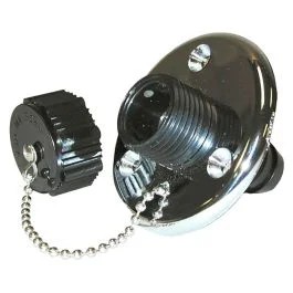 T-H Marine Washdown Valve W/Chrome Base