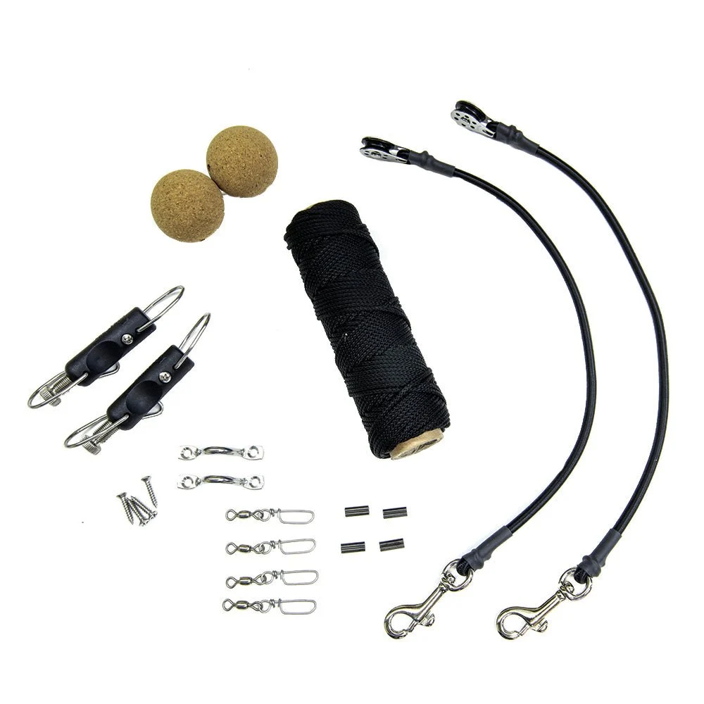 Tigress Elite Rigging Kit - Black Nylon – Marine Boat Replacement Part
