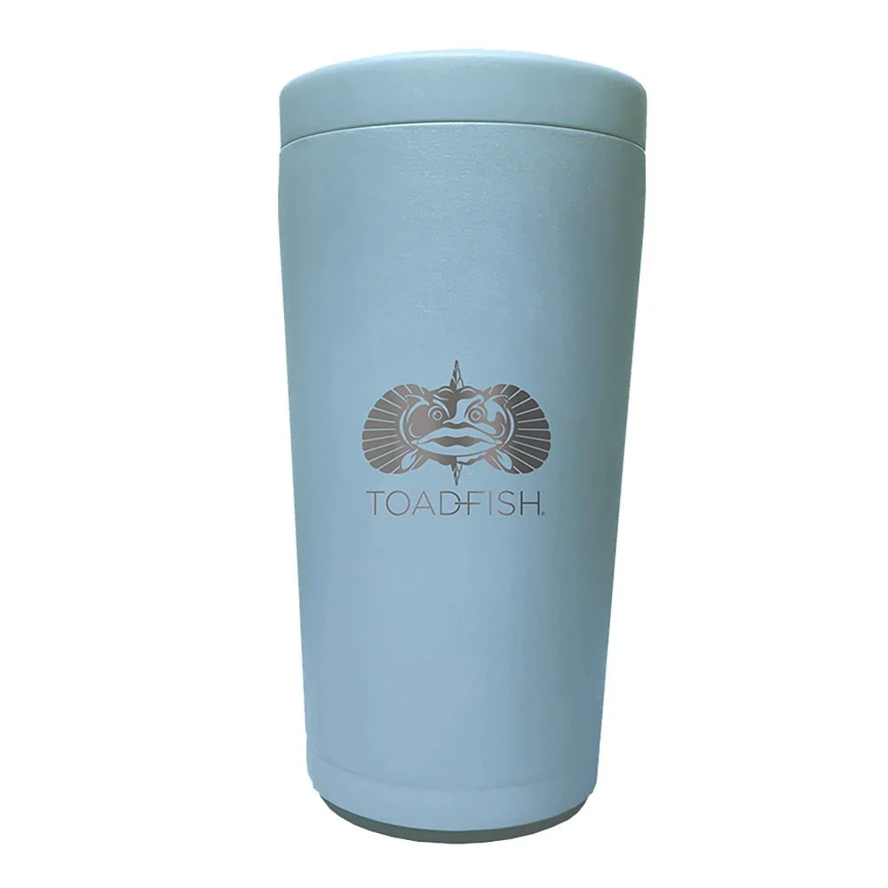 Toadfish Non-Tipping Can Cooler 2.0 - Universal Design - Light Blue – Marine Boat Replacement Part