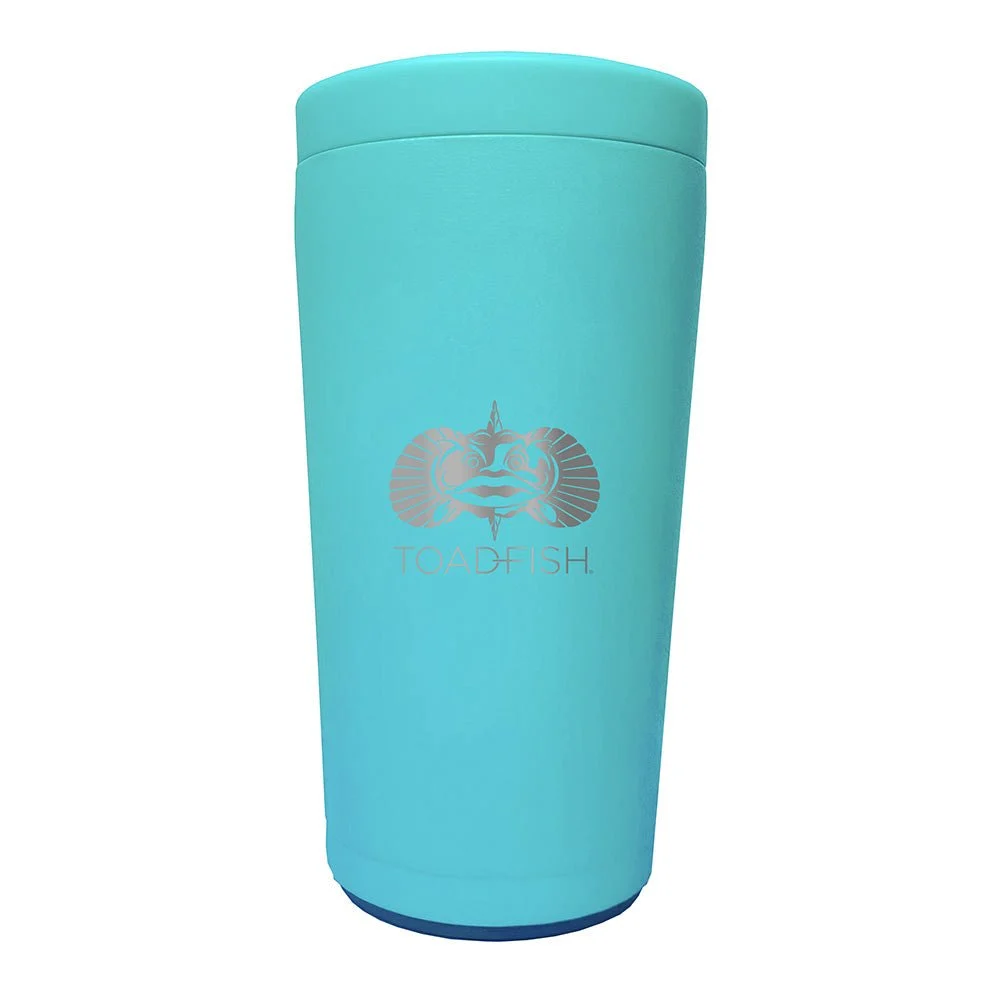 Toadfish Non-Tipping Can Cooler 2.0 - Universal Design - Teal – Marine Boat Replacement Part