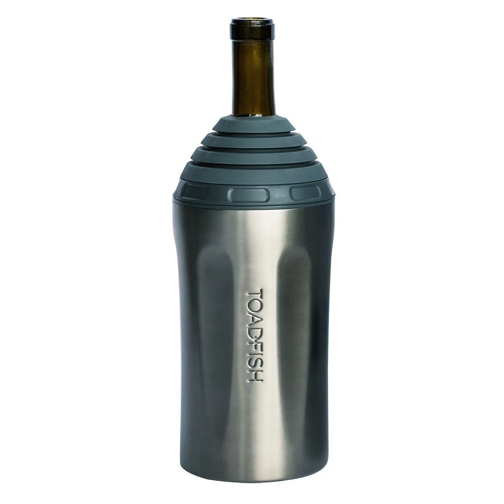 Toadfish Stainless Steel Wine Chiller - Graphite – Marine Boat Replacement Part