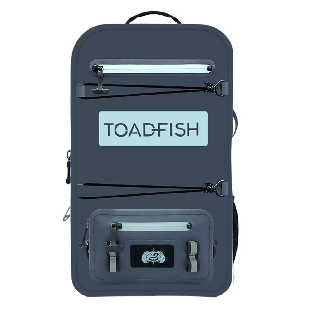 Toadfish Waterproof Backpack + Sling - Ocean Blue – Marine Boat Replacement Part